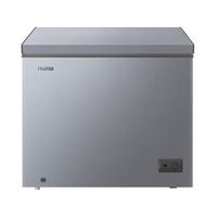 奥马（Homa）251升家用商用冷柜一级能效省电多功能卧式冷藏冷冻变温柜BC/BD-251H云母灰 251L