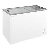 美的 MS-305LGE 一级能效带锁 300L 卧式冰柜