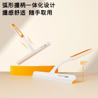 得力 软硅胶随手刮多功能刮水刮污窗户镜子浴室厨房台面手持水刮