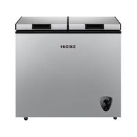 海正冰柜家用小型大容量冷柜卧式 冷藏冷冻转换柜 卧式保鲜柜节能 母乳柜 冷藏冷冻双温 86L 丨一级能效丨冻肉约80斤