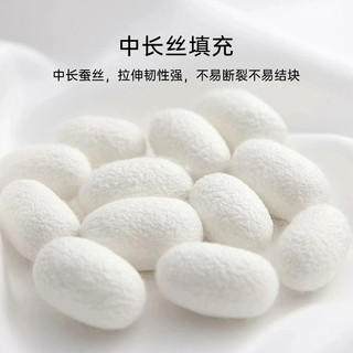 无印良品100蚕丝被四季通用二合一子母被芯夏凉被宿舍春秋被子