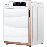 twinwash 町渥 滚筒洗衣机全自动 10公斤大容量 智能投放 1.08高洗净比 BLDC变频T6W TG100TEHAWW皓月白