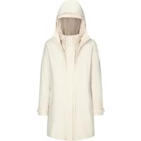 波司登奥莱女舒适户外中长款连帽一衣三穿羽绒服防风防雨