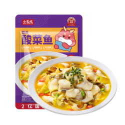 小龙坎 老坛酸菜鱼黑鱼半成品预制菜老坛酸菜鱼450g/袋*4袋