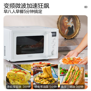 格兰仕 G80F20ESLV-QL(W0) 一级能效变频微波炉 20L 不锈钢