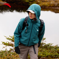 安踏奥特莱斯防暴雨轻量化冲锋衣春季户外登山徒步防风耐磨外套