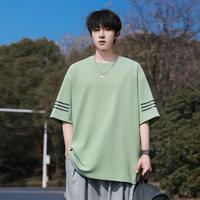 DUEPLAY 男士短袖套头衫 轻户外透气圆领T恤