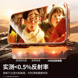 绿联 防摔 iPhone17ProMax钢化膜 无尘仓