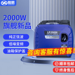 隆鹏 LONG PENG POWER 汽油发电机 2200W 79cc 220V 手启动 静音变频