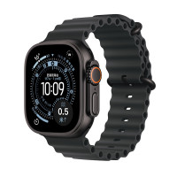 苹果 Apple Watch Ultra 3 智能手表 GPS+蜂窝版 49mm 黑色钛金属 黑色海洋表带