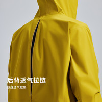 安德玛【谢霆锋同款】户外山影软壳机能冲锋衣男防水防风连帽夹克外套男 苍松绿 M