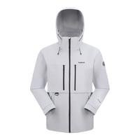 探路者（TOREAD）【极光Hyper】机能冲锋衣三合一户外登山服防风防水抓绒外套秋冬 男款-山影灰-TAWWBN91780 2XL