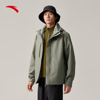安踏大地之壳水壳3.0丨三合一硬壳冲锋衣男款防水防风加绒内胆两件套 微熏绿-4 4XL (男195)