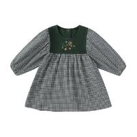 【清仓】babylove【纺软织柔】女宝宝连衣裙春秋季纯棉刺绣婴儿