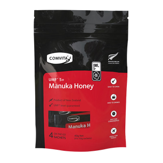 康维他（Comvita）新西兰麦卢卡蜂蜜5+40g便携天然成熟蜜花少同款