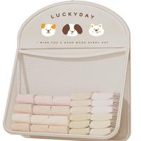 百草园衣柜内衣收纳挂袋墙挂式双面收纳袋宿舍内裤文胸袜子整理三层