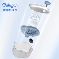 康丽根猫咪自动净化过滤饮水机好清洗宠物不锈钢饮水器流动水盆 深色