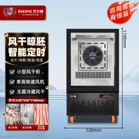 巴尔赫 商用智能晾鸭柜烧鹅烧腊 豪华款小单门智能晾胚柜（无霜冷藏+风干）