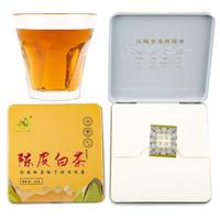 打鼓岭茶叶陈皮白茶新会特产陈皮福鼎白茶贡眉紧压茶小方片饼年货礼盒装 30g1盒：品鉴装