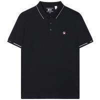 FILA 男装针织短袖POLO衫基础凉感上衣 F51M523102F