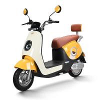 立马电动车 立马MINI 电动摩托车80KM超长续航60V20Ah铅酸电池电动车 1200W电机 柠檬密黄