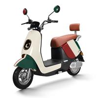 立马电动车 立马MINI 电动摩托车80KM超长续航60V20Ah铅酸电池电动车1200W电机 品红绿
