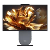 联想YOGA 27高能AI元启一体电脑可旋转27英寸QHD屏(U9-285H 32G 1TSSD RTX4050独显)月神灰