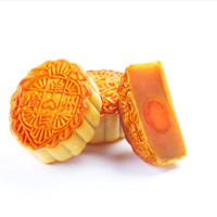 广州酒家月饼 双黄纯白莲蓉 七星伴月 广式月饼  手信 大四喜月饼礼盒720g
