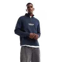 BARBOUR INTERNATIONAL 男士 Transmission 半拉链帽衫