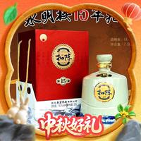 水明楼 15年 陶藏坛装 扣陈老酒 2.5L 1坛 礼盒装