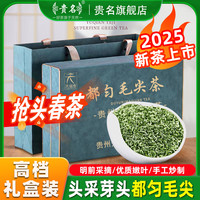 贵名 贵州都匀毛尖2025新茶明前春茶高山云雾绿茶浓香型茶叶礼盒装250g