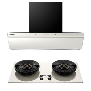 卡萨帝 小炫风MAX系列 CXW-358-CDY5SUD+JZT-CDZ5U9 烟灶套装 海盐白 天然气
