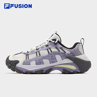 FILAFUSION斐乐潮牌赵露思同款山脉鞋2代山系老爹鞋运动休闲鞋女鞋 远黛紫-BL 35.5