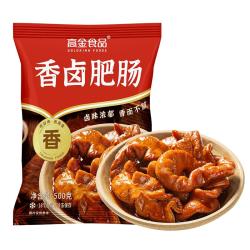 高金食品 香卤肥肠猪大肠卤制品半成品火锅干货食材红烧肥肠市场500g