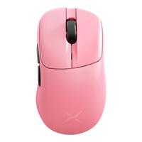 多彩（Delux）M500Pro游戏电竞鼠标无线有线蓝牙三模长续航8k回报率PAW3395轻量化设计人体工学支持磁吸充电底座 M500Pro【3395+8K+磁吸充电】粉色
