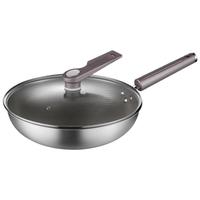 美的 304不锈钢 不粘锅  陶瓷不粘 30cm 30cm