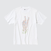 优衣库男装/男女同款JW ANDERSON【有爱】印花短袖T恤471345 467256/00白色 3XL /185/120C