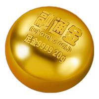 融通金黄金金条 Au9999 投资黄金金豆足金 攒金收藏 投资水贝金 黄金金豆 20克