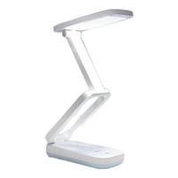 康铭护眼台灯充电款学习超长续航寝室宿舍阅读折叠夹子读写灯 【标配】3000mAh+拆卸电池