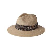 Mr DUCK2025防晒草帽 高品质进口菲律宾亚麻巴拿马草帽 中老年男士遮阳帽 MS56325-（草帽）