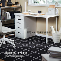 IKEA宜家LAGKAPTEN拉格开普书桌办公桌带抽屉家用卧室小书桌