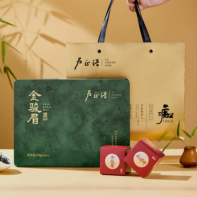 PLUS会员：卢正浩 特级 武夷山原产年货 关雎金骏眉礼盒120g