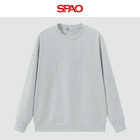 SPAO重磅圆领休闲长袖卫衣男女2025秋季新款时尚百搭上衣SPWY25SY04XY
