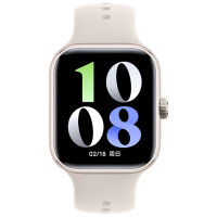 vivo WATCH GT 蓝牙版 晨霜白软胶智能手表 蓝河操作系统AI 体验超长续航 监测