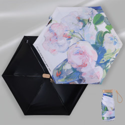 三栖虎 德国品质新款印花色油画伞