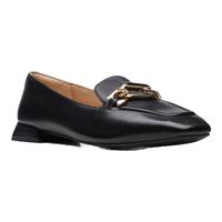 Clarks/轻舞系列女鞋通勤一脚蹬方头乐福鞋柔软单鞋豆豆鞋