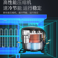  美凌时尚家 全系列 商用双温冰箱