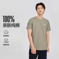 斯凯奇 男女同款纯棉运动T恤