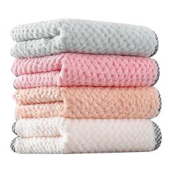 JustBest 厨房抹布25*25cm*10条装百洁清洗抹布大号吸水吸油洗车抹布