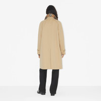 BURBERRY| 女装 卡姆登版型 中长款轻便大衣 多色 煤蓝色 80592401